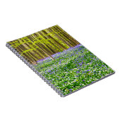 Lente in het blauw bos notitieboek (Rechterzijde)
