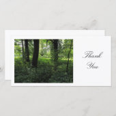 Lente in het Bos 04 - Dank je wel Bedankkaart (Voorkant / Achterkant)