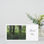 Lente in het Bos 04 - Dank je wel Bedankkaart (Staand voorkant)