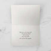 Lente in het bos sympathie kaart (Binnen)