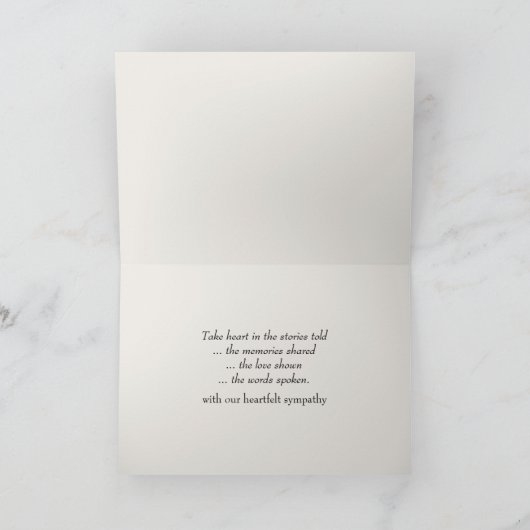 Lente in het bos sympathie kaart (Binnen)