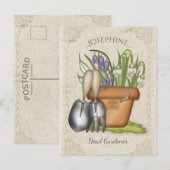 Lente in het Briefkaart van de tuin (Voorkant / Achterkant)
