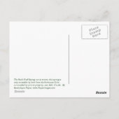 Lente in het Briefkaart Winter (Achterkant)