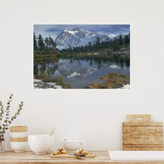 Lente in het hooggebergte poster (Keuken)