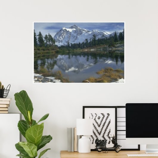 Lente in het hooggebergte poster (Thuiskantoor)