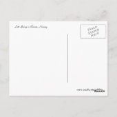 Lente in het noorden van het Briefkaart (Achterkant)