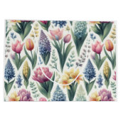Lente in het paasfeest groot cadeauzakje (Achterkant)