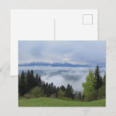 Lente in het Pieniny-gebergte Briefkaart (Voorkant / Achterkant)
