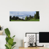 Lente in het Pieniny-gebergte Poster (Thuiskantoor)