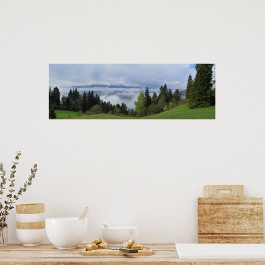 Lente in het Pieniny-gebergte Poster (Keuken)