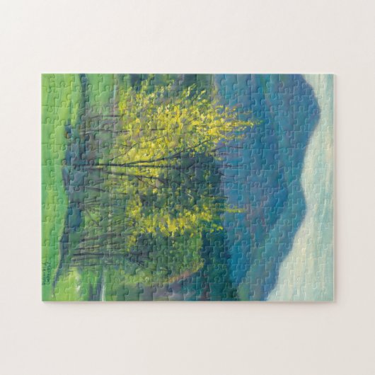 Lente in het Vermont-gebergte Legpuzzel (Horizontaal)