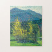 Lente in het Vermont-gebergte Legpuzzel (Verticaal)