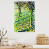 Lente in het West Park, Long Eaton (prent) Poster (Keuken)