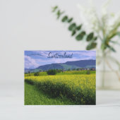Lente in Hirzel Zwitserland Briefkaart (Staand voorkant)