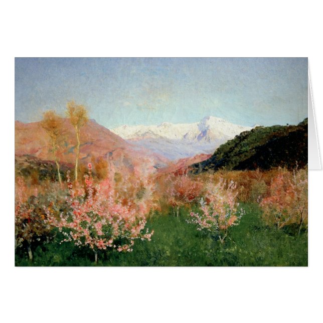 Lente in Italië, 1890 (Voorkant Horizontaal)
