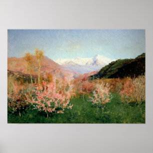 Lente in Italië, 1890 Poster