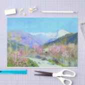 Lente in Italië door Isaac Levitan Tissuepapier (Craft)