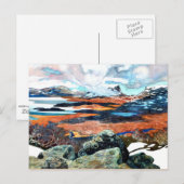 Lente in Lapland, kunstschilderij Briefkaart (Voorkant / Achterkant)