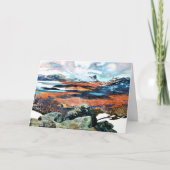 Lente in Lapland, kunstschilderij Kaart (Voorkant)