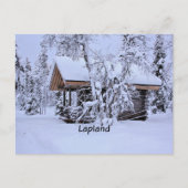 Lente in Lapland, schilderij in fijnere stijl, Briefkaart (Voorkant)