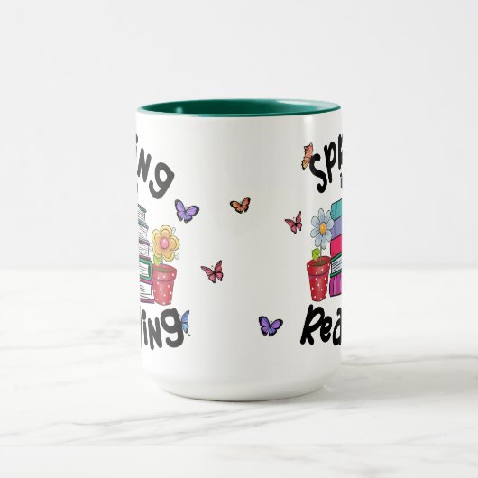 Lente in lezen mok (Midden)