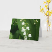 Lente in Maine Kaart (Gele Bloem)