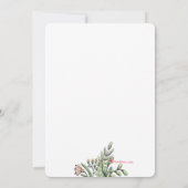 Lente in onze Heart Birthday Party Kaart (Achterkant)