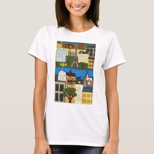 Lente in Parijs 2006 T-shirt (Voorkant)