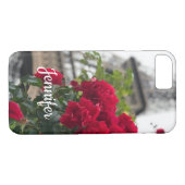 Lente in Parijs bloemen Eiffeltoren Case-Mate iPhone Case (Achterkant (Horizontaal))