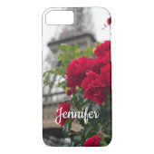 Lente in Parijs bloemen Eiffeltoren Case-Mate iPhone Case (Achterkant)