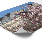 Lente in Parijs Poster (Hoek)