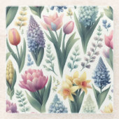 Lente in Pasen Glazen Onderzetter (Voorkant)