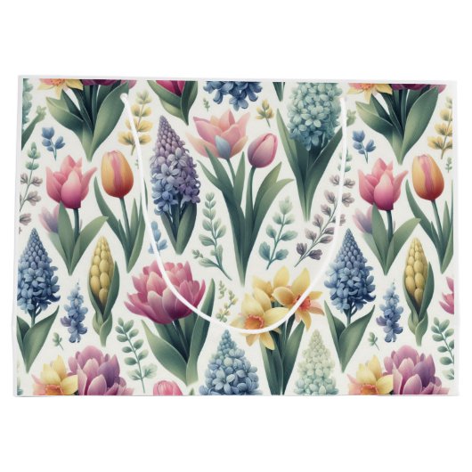 Lente in Pasen Groot Cadeauzakje (Achterkant)