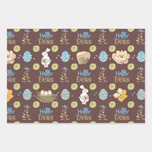 Lente in Pasen Inpakpapier Vel (Voorkant 3)