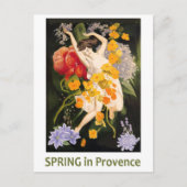 Lente in Provence, Frankrijk Briefkaart (Voorkant)