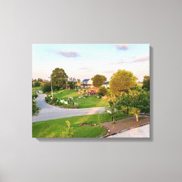Lente in Rocky Hill - Stille Gloed  Canvas Afdruk