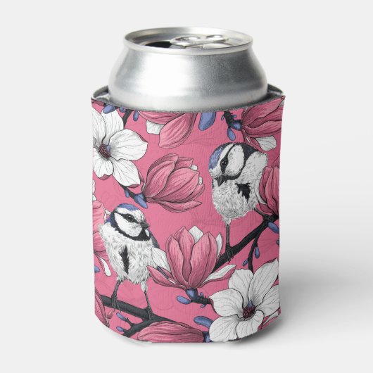 Lente in roze blikjeskoeler (Blikje Voorkant)