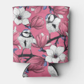 Lente in roze blikjeskoeler (Voorkant)