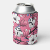 Lente in roze blikjeskoeler (Blikje Achterkant)