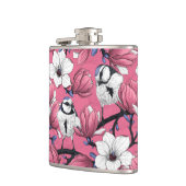 Lente in roze heupfles (Links)
