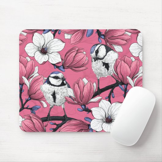 Lente in roze muismat (Met muis)