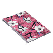 Lente in roze notitieboek (Rechterzijde)