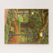 Lente in Savannah, GA, Forsyth Park, Fotografie Legpuzzel (Horizontaal)
