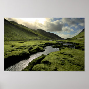 Lente in Schotse Hooglanden Poster