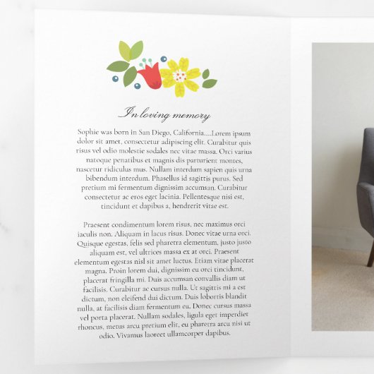 Lente in Stockholm: Programma voor de herdenking v (Binnenzijde eerst)