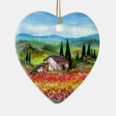LENTE IN TUSCANIE KERAMISCH ORNAMENT (Rechts)