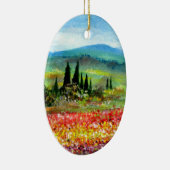 LENTE IN TUSCANIE KERAMISCH ORNAMENT (Rechts)