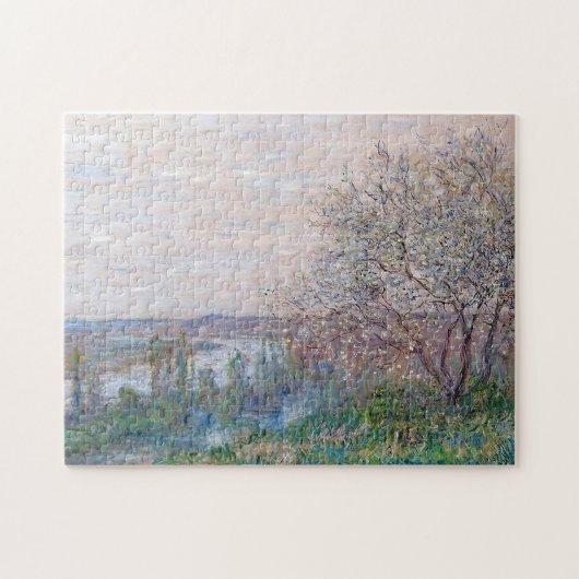 Lente in Vetheuil Monet Fine Art Legpuzzel (Horizontaal)