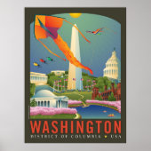 Lente in Washington DC. Poster (Voorkant)