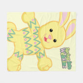 Lente in Webkinz! Fleece Deken (Voorkant (Horizontaal))